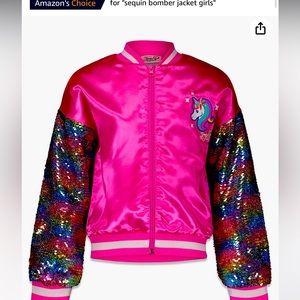 JoJo Siwa Bomber Sequin Jacket